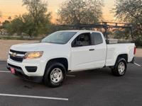 2019 CHEVY COLORADO EXTRA CAB WORK TRUCK LADDER RACK TOOLBOX NORTH PHOENIX - Image 2