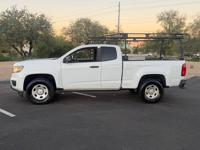 2019 CHEVY COLORADO EXTRA CAB WORK TRUCK LADDER RACK TOOLBOX NORTH PHOENIX - Image 3