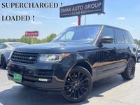 2015 LAND ROVER RANGE ROVER SUPERCHARGED LOADED WE FINANCE FEASTERVILLE