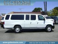 09 Ford E350 15-Passenger Cargo Van RV Camper Bus Ex-Gov Loaded 50,000 MILES ONLY 50,000 ORIGINAL LOW MILES! WOW LOW LOW MILES!