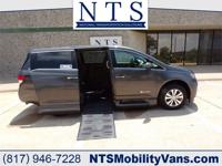 36K MILE HONDA ODYSSEY EX-L WHEELCHAIR HANDICAP MOBILITY PWR RAMP VAN Irving, TX