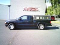 2004 DODGE DAKOTA SPORT EXTENDED CAB 2WD SMALL V8 AUTO AC NEWER TIRES MOTION AUTOS 360-414-5279 LONGVIEW WA