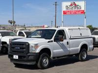 2014 FORD F250 Super Duty 4x4 Work Truck with camper shell NO DOC FEE! AUTO-BIZ LLC - PEORIA AZ