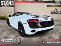 /mo - 2011 Audi R8 R 8 R-8 V10 ~ 6-Speed Manual Gated ~ Spyder!! CALL (480) 573-7661 ULTIMATE POWERSPORTS - Image 5