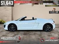 /mo - 2011 Audi R8 R 8 R-8 V10 ~ 6-Speed Manual Gated ~ Spyder!! CALL (480) 573-7661 ULTIMATE POWERSPORTS - Image 6