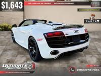 /mo - 2011 Audi R8 R 8 R-8 V10 ~ 6-Speed Manual Gated ~ Spyder!! CALL (480) 573-7661 ULTIMATE POWERSPORTS - Image 9