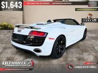 /mo - 2011 Audi R8 R 8 R-8 V10 ~ 6-Speed Manual Gated ~ Spyder!! CALL (480) 573-7661 ULTIMATE POWERSPORTS - Image 10