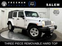2014 Jeep Wrangler Unlimited 4x4 4WD Sahara | 3 PIECE HARDTOP SUV Freeman Motor Company Salem
