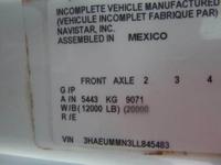 2020 International MV607 Cab & Chassis Only 5K Miles - Image 9