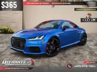 /mo - 2018 Audi TTS ~ 1 Owner WE FINANCE ALL CREDIT! DRIVE TODAY! CALL (480) 573-7661 ULTIMATE POWERSPORTS