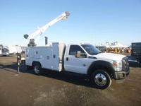 2013 Ford F550 4X4 Utility Mechanic Crane Truck - Image 2