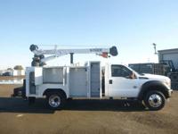 2013 Ford F550 4X4 Utility Mechanic Crane Truck - Image 4