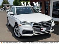 2018 Audi Q5 Premium Plus AWD - Technology Package - Financing 1 OWNER @ M&M Auto Sales, we specialize in quality European vehicles