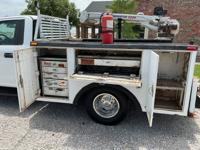 2019 FORD F350 REG CAB GAS W/ UTILITY BED AND CRANE NOBLE - Image 8