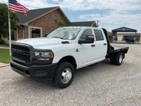 2024 RAM 3500 CREW CAB DIESEL W/ AISIN AND 4WD FLATBED *52K MILES* NOBLE - Image 2