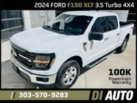 2024 Ford F150 XLT 3.5 - 100K Powertrain Warranty Ultra-Clean 6.5' Bed DI AUTO