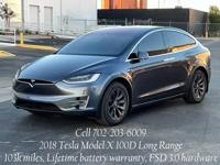 2018 Tesla Model X 100D Long Range--103k--Warranty--RARE 5 Seat model! Las Vegas - Image 3