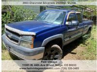 2003 Chevrolet Silverado 2500HD LS 4dr Extended Cab 4WD LB 198k Miles Wheat Ridge