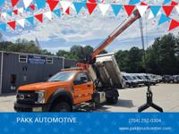 2017 Ford F550 Stetco Crane Storm Drain Catch Basin Cleaner Dump Truck