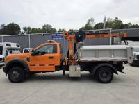 2017 Ford F550 Stetco Crane Storm Drain Catch Basin Cleaner Dump Truck - Image 6