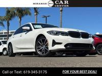 2021 BMW 3 Series 330i sedan Alpine White CALL 619-345-3175 FOR AVAILABILITY