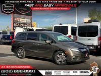 2018 Honda Odyssey Touring Automatic TVDVD FOR ONLY /mo! Fantasy Auto Sales Inc. - Image 2