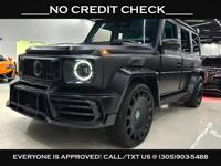 *** NEW ARRIVAL 2025 MERCEDES BENZ AMG G 63 MANSORY GRONOS **426 MILES NO CREDIT CHECK/NATIONWIDE FINANCING AVAILABLE!