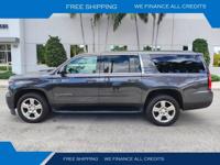 2017 CHEVROLET SUBURBAN LT 1500 DOWN WE FINANCE ALL CREDITS Free shipping from our Florida dealership