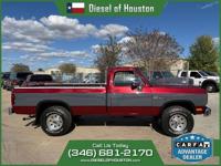 1991 DODGE RAM 250 LE 4X4 5SPD MANUAL 12V 5.9L CUMMINS DIESEL DIESEL OF HOUSTON - Image 6