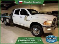2013 DODGE RAM 3500 TRADESMAN 4X4 81K G56 6SPD 6.7L CUMMINS DIESEL DIESEL OF HOUSTON