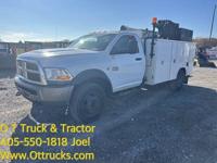 2011 Dodge Ram 5500 Service Truck 4x4 Diesel 3200lb Crane Air Compress S Manning Rd El Reno, Ok / N.E.Corner of I-40 & Manning - Image 2