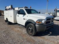 2011 Dodge Ram 5500 Service Truck 4x4 Diesel 3200lb Crane Air Compress S Manning Rd El Reno, Ok / N.E.Corner of I-40 & Manning - Image 4