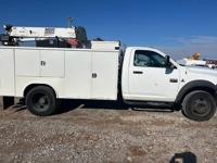 2011 Dodge Ram 5500 Service Truck 4x4 Diesel 3200lb Crane Air Compress S Manning Rd El Reno, Ok / N.E.Corner of I-40 & Manning - Image 7