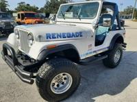 1980 Jeep CJ5 Renegade Tribute NICE 6 cyl 5 speed FAST EZ Custom4x4 - Image 5