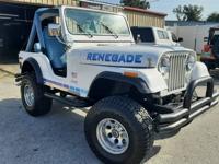 1980 Jeep CJ5 Renegade Tribute NICE 6 cyl 5 speed FAST EZ Custom4x4 - Image 8
