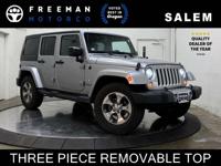2018 Jeep Wrangler JK Unlimited 4x4 4WD Sahara Three Piece Removable T Est. payment OAC† - Image 2