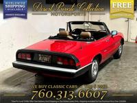 1987 Alfa Romeo spider Gaduate Convertible - DON'T MISS OUT!!! Desert Private Collection (760) 313-6607 - Image 5