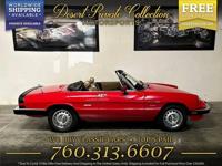1987 Alfa Romeo spider Gaduate Convertible - DON'T MISS OUT!!! Desert Private Collection (760) 313-6607 - Image 6