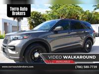 2020 Ford Explorer Police Interceptor Utility FPIU PPV PARTITITIONS UP - Image 2