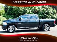 2016 RAM 1500 Laramie Limited Diesel 4x4 Truck Clean Carfax. Est. payment OAC†