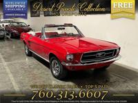 1967 Ford Mustang Convertible 289 V8 Convertible at a PRICE YOU CAN AF Desert Private Collection (760) 313-6607 - Image 2