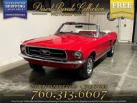 1967 Ford Mustang Convertible 289 V8 Convertible at a PRICE YOU CAN AF Desert Private Collection (760) 313-6607 - Image 4