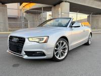 2014 Audi A5 Quattro 2.0T Convertible Premium Plus 116k Clean Car Fax Brooklyn