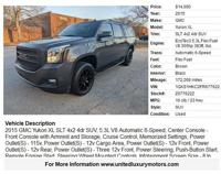 2015 GMC Yukon XL SLT 4x2 4dr SUV Stone Mountain - Image 3
