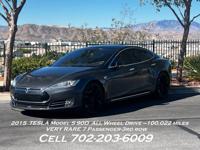 2015 Tesla Model S 90D AWD w/ RARE 3RD ROW--7 pass, 100k miles....90 D Las Vegas - Image 3