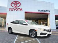 2017 Honda Civic EX Sedan - Mc Cord's Vancouver Toyota