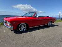 1966 Chevrolet Chevelle Convertible 427 Turbo 400 P/S P/DB Air Ride snohomish county - Image 2