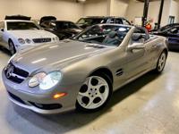 2005 Mercedes-Benz SL500 Convertible in Desert Silver Clean Financing Scottsdale - Image 2