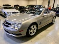 2005 Mercedes-Benz SL500 Convertible in Desert Silver Clean Financing Scottsdale - Image 3