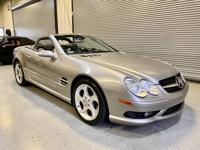 2005 Mercedes-Benz SL500 Convertible in Desert Silver Clean Financing Scottsdale - Image 5
